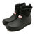 HUNTER unisex play short travel boot black UFS4020RMA-BLK画像