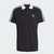 adidas 3 Stripe S/S Polo Originals BLACK IL2501画像