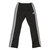 NEEDLES Narrow Track Pant Poly Smooth BLACKxWHITE画像