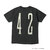 MODUCT PIGMENT DYED &ldquo;UNLUCKY NUMBER&rdquo; T-SHIRT MO77704画像