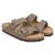BIRKENSTOCK ARIZONA VEGAN SYNTHETIC NARROW DESERT DUST GRAY TAUPE/BROWN 1025808画像