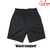 COOKMAN Chef Pants Short Black Leopard 231-31987画像