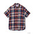 SUGAR CANE INDIGO MADRAS CHECK BUTTON DOWN SHIRT SC39299画像