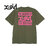 X-girl 2 BOX MILLS LOGO S/S TEE 105243011013画像