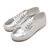 SUPERGA 2750 MIRROR SYNTHETIC MATERIAL SILVER 4A4135CW画像