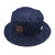NEW ERA バケット01 Denim Leather Patch インディゴデニム 14307419画像