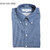INDIVIDUALIZED SHIRTS L/S STANDARD FIT B.D. HUNTER TWILL FIELD SHIRTS /blue画像