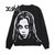 X-girl FACE KNIT CARDIGAN 105243015005画像