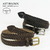 ARTBROWN ホーウィン社 クロムエクセル レザー メッシュ ベルト VDB25155AB画像