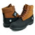 Timberland 6INCH PREMIUM BOOTS 2TN BLACK NUBUCK RUST A2P6W-EJF画像