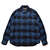 MINEDENIM Distortion Ombre Check Flannel Over SH 2410-5001画像