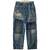 UNIVERSAL OVERALL 12.75oz CONE DENIM REMAKE PAINTER PANTS HT2433601-C画像