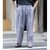 NONNOTTE Clear Heavy Broadcloth Draping Elastic In Tuck Wide Trousers N-25S-005画像