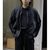 NONNOTTE Suvin Gold Supreme Twill Draping Bias Sleeve Zip Up Blouson N-25S-076画像