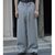 INTERIM VISCOSE SILK CANVAS MIL BAGGY TROUSER IT25S079画像