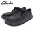 Clarks Torhill Lo Black Leather 26181385画像