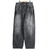 FAF (FAKE ASS FLOWERS) NEWCOMMUNE Aged Baggy Denim 003121403画像
