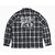 BEN DAVIS Garage EMB Plaid L/S Shirt T-25380050画像