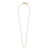 XOLO JEWELRY Tiny French Rope Link Necklace -Gold- XON042画像