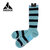 ANDSOX SUPPORT PILE CREW STRIPE SKY/NAVY画像