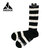 ANDSOX SUPPORT PILE CREW STRIPE BLACK/WHITE画像
