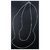INTERIM TAXCO SILVER CIRCLE CHAIN PAIR NECKLACE IT25S367画像