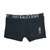 POLO RALPH LAUREN KNIT LOW-RISE BOXER BRIEF BLACK RM3-A103L画像