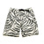 BURGUS PLUS Fes Shorts - Zebra - BP25302画像