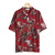 NIPOALOHA RAYON SHORT SLEEVE ALOHA SHIRT(伊藤若冲 群鶏) N25-RSH01画像