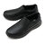 ROCKPORT PW 6000 SLIP ON BLACK-LEA CJ1211画像