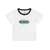 X-girl GRADATION GLITTER OVAL LOGO S/S BABY TEE 105252011012画像