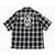 BEN DAVIS Cards EMB Plaid Open Collar S/S Shirt T-25580035画像