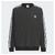 adidas Originals Trefoil Pullover Top Black / White JX8965画像