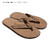 RAINBOW SANDALS Single Layer Premier Leather Dark Brown 301ALTS画像