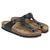 BIRKENSTOCK GIZEH NATURAL LEATHER (REGULAR) BLACK 1029231画像