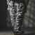 GLIMCLAP Triple-pleated trousers-Brushed texture & Full patterned textile- 19-029-GLA-CF画像