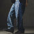 GLIMCLAP Denim wide-leg trousers-Reconstructed design- 19-017-GLA-CF画像