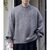 NONNOTTE Low Count Wool Yak Knit Draping Extra Over C/N Pullover N-25A-001画像