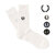 FRED PERRY Embroidered Socks F20006画像