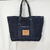 THE FLAT HEAD 18oz DENIM TOTE BAG FN-BT-005画像
