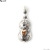 Peanuts&Co BERO TATOO PEANUTS slidetype silver&times;K10PG Lsize画像