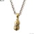 Peanuts&Co TATOO PEANUTS S size bs x sv + Peanuts silver Chain 50cm画像