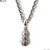 Peanuts&Co TATOO PEANUTS S size SV x k10YG + Peanuts silver Chain 50cm画像