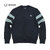 FRED PERRY Peached Tipped Sleeve Crew Sweat M1731画像