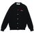 PLAY COMME des GARCONS TWIN HEART WOOL V-NECK CARDIGAN AX-N058-051画像