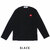 PLAY COMME des GARCONS RED HEART LS TEE AX-T118-051画像