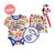 CHUMS Baby Patterned L/S Gift Set CH27-1040画像