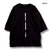 NO ID. BLACKドロップヘキサグラムプリント8分袖BIG-PO 457006-040T画像