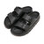 BIRKENSTOCK ARIZONA CHUNKY BLACK | NATURAL-LEATHER 1024565画像
