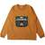 BARNS 6/- HOT-SHOT Print L/S T-shirt SAVE THE RED LIST BR-25422画像